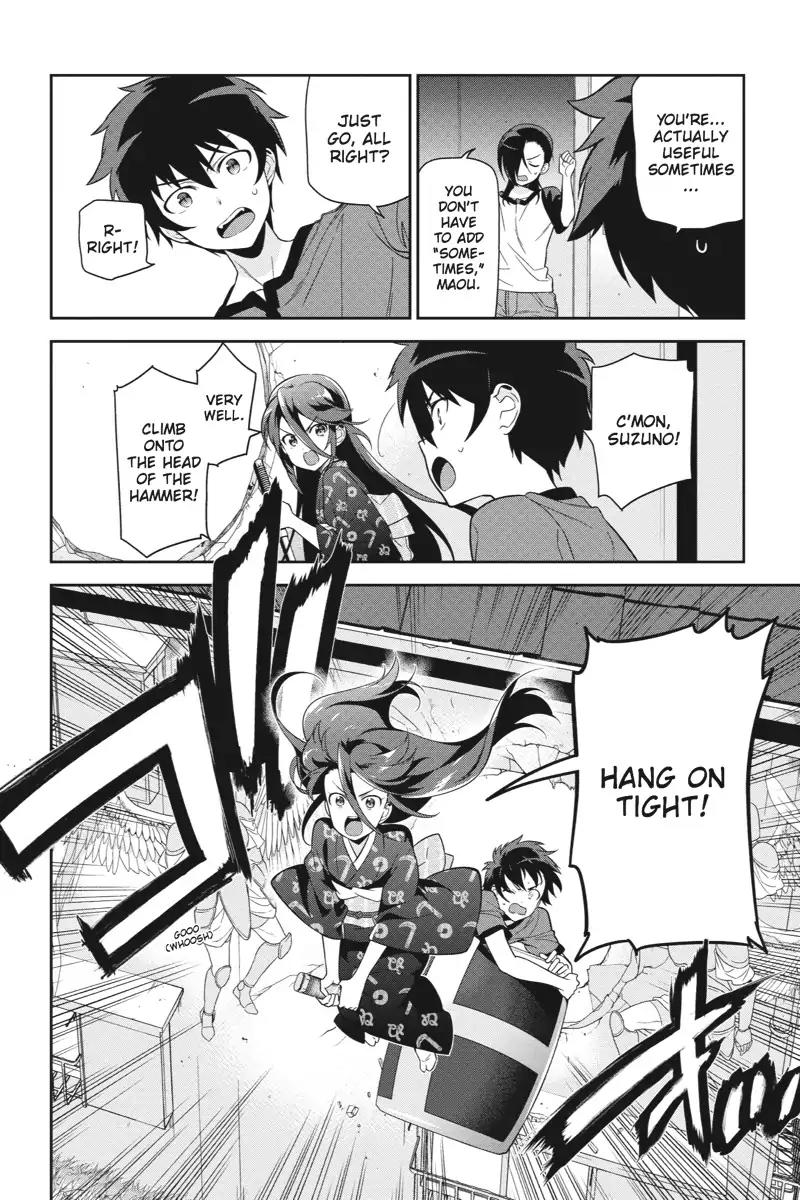 Hataraku Maou-sama! Chapter 36 page 8 - Chapter 36: The Hero Kicks Out an Uninvited Guest