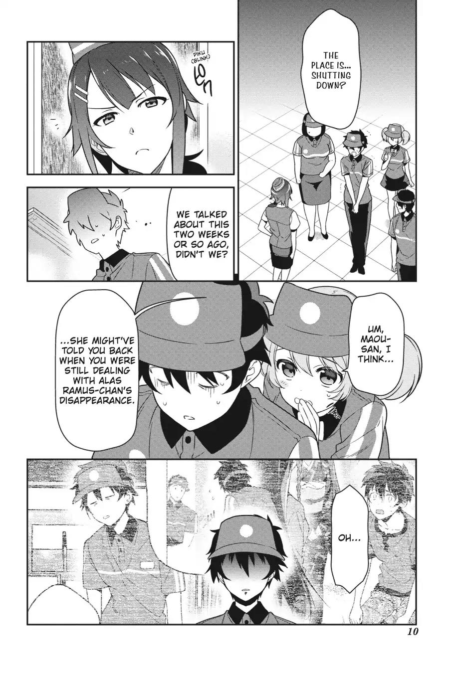 Hataraku Maou-sama! Chapter 38 page 11 - Chapter 38: The Devil Loses His Job and Home
