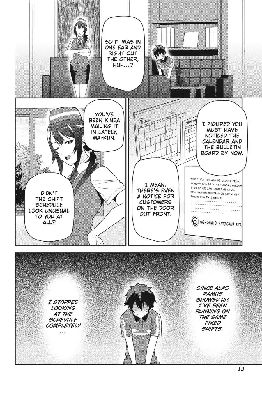 Hataraku Maou-sama! Chapter 38 page 13 - Chapter 38: The Devil Loses His Job and Home