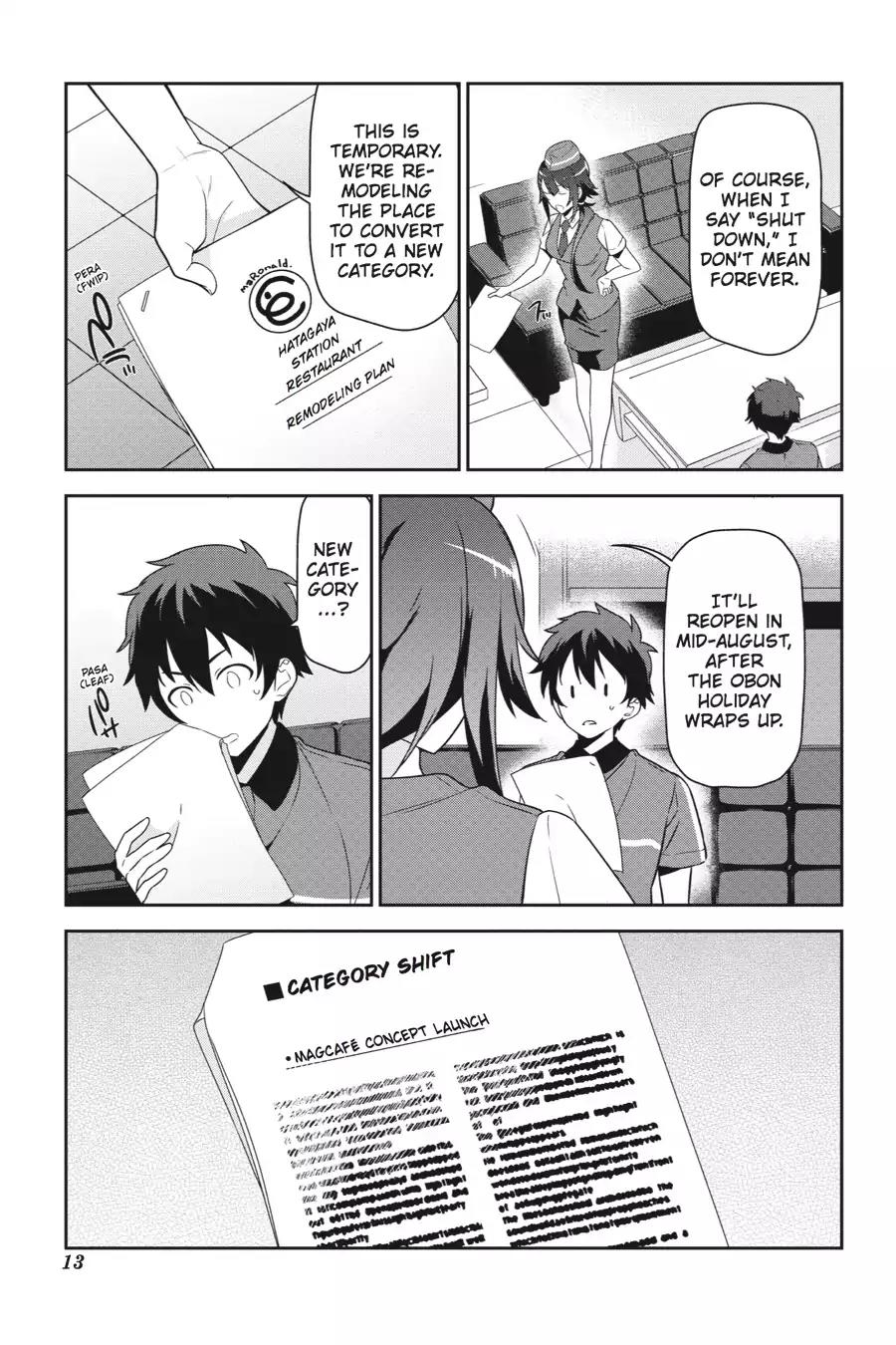 Hataraku Maou-sama! Chapter 38 page 14 - Chapter 38: The Devil Loses His Job and Home