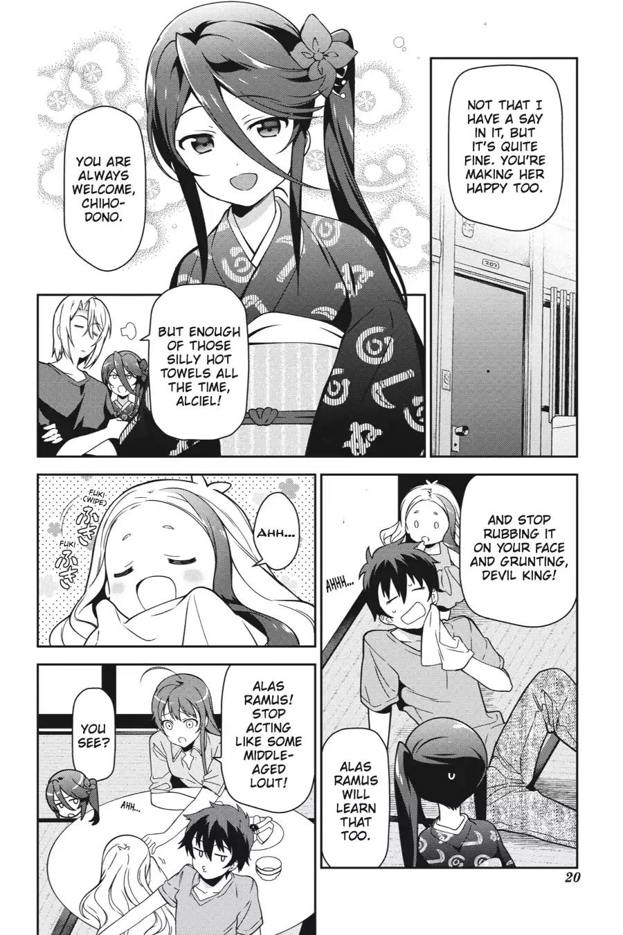 Hataraku Maou-sama! Chapter 38 page 21 - Chapter 38: The Devil Loses His Job and Home