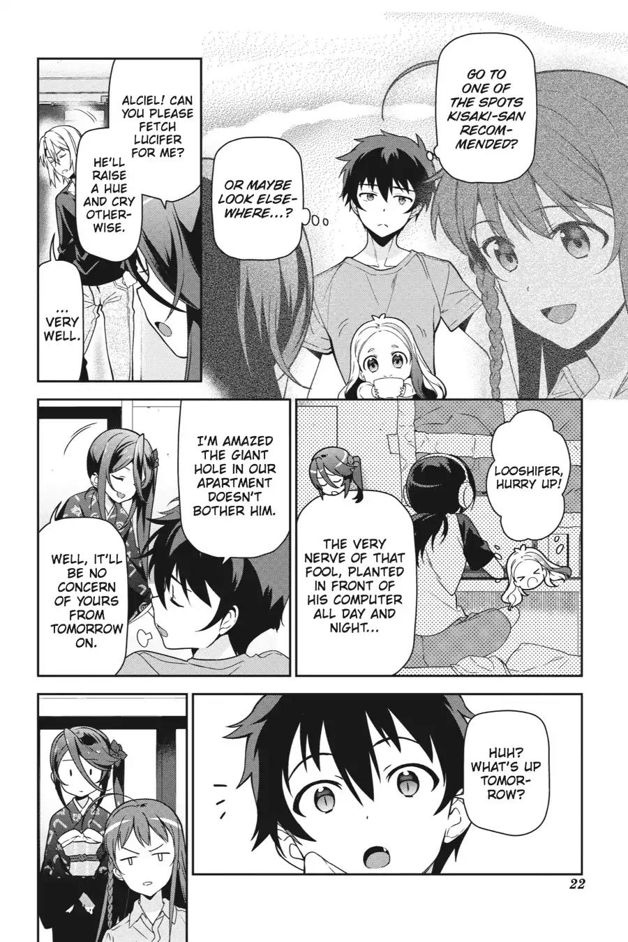 Hataraku Maou-sama! Chapter 38 page 23 - Chapter 38: The Devil Loses His Job and Home