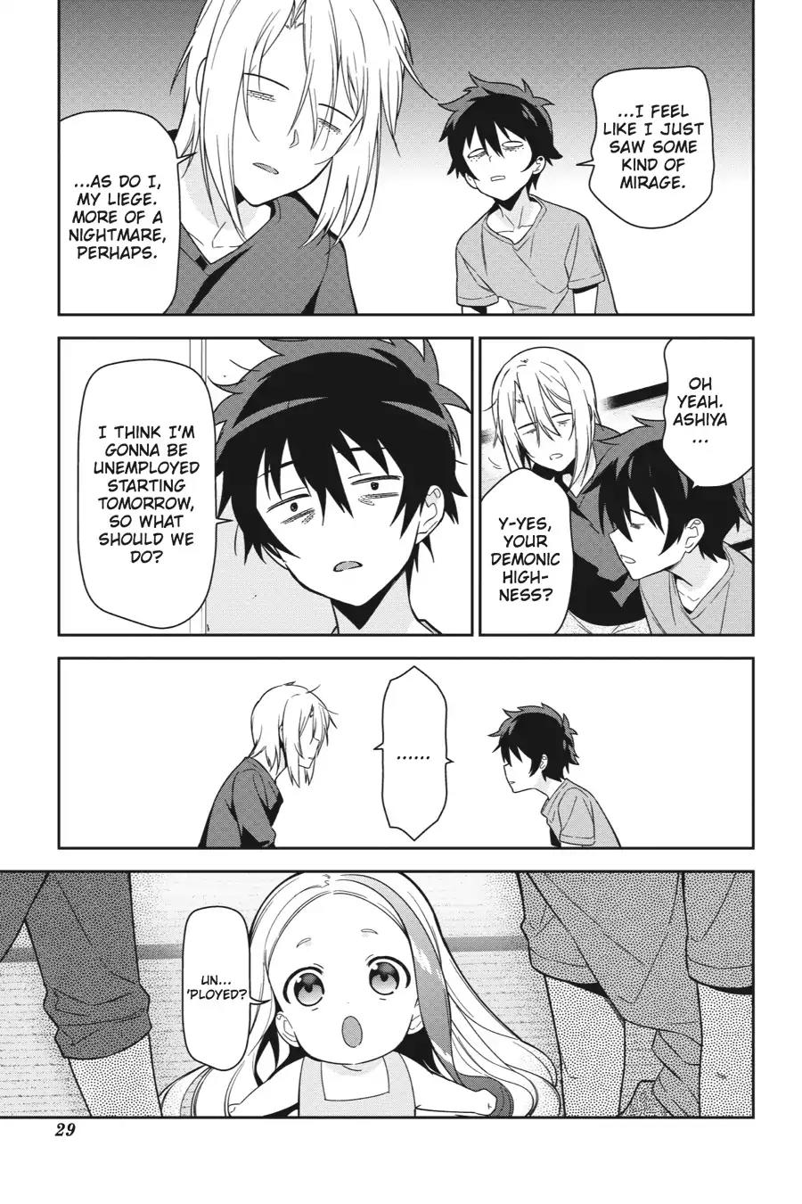 Hataraku Maou-sama! Chapter 38 page 30 - Chapter 38: The Devil Loses His Job and Home