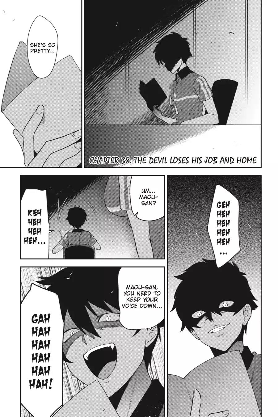 Hataraku Maou-sama! Chapter 38 page 4 - Chapter 38: The Devil Loses His Job and Home