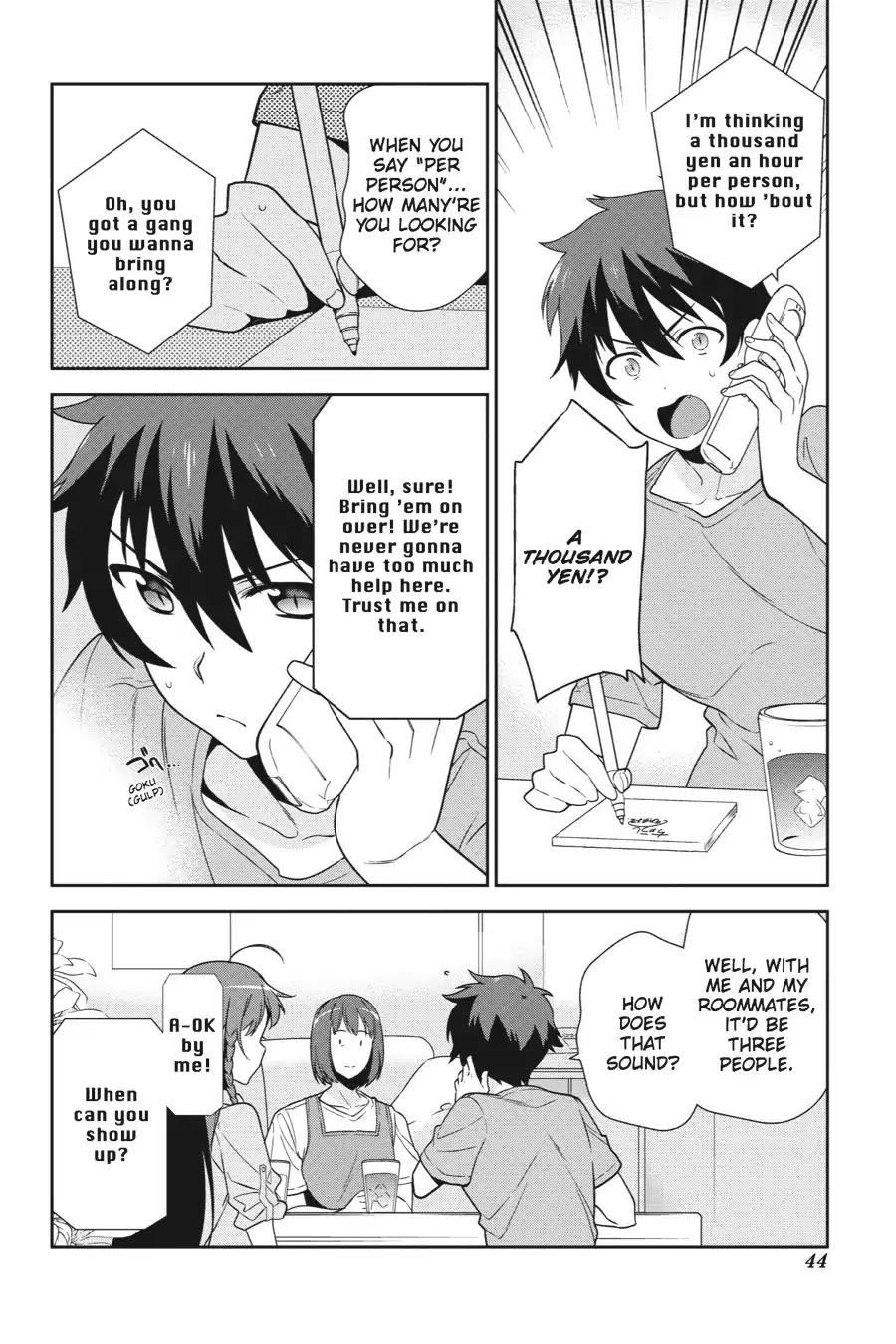 Hataraku Maou-sama! Chapter 39 page 10 - Chapter 39: The Devil Gets a Hot Work Tip