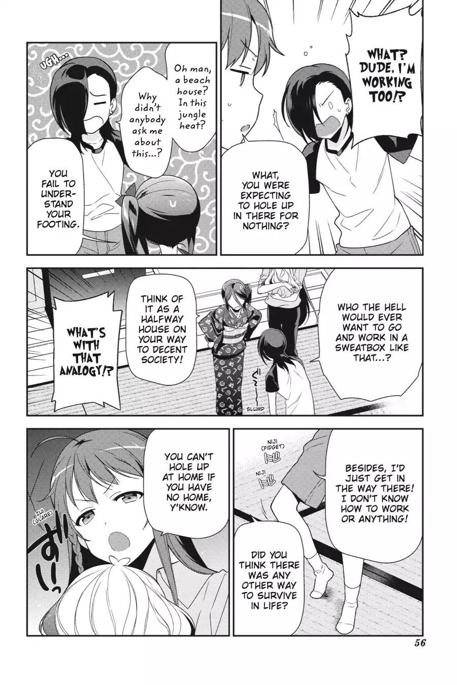 Hataraku Maou-sama! Chapter 39 page 22 - Chapter 39: The Devil Gets a Hot Work Tip