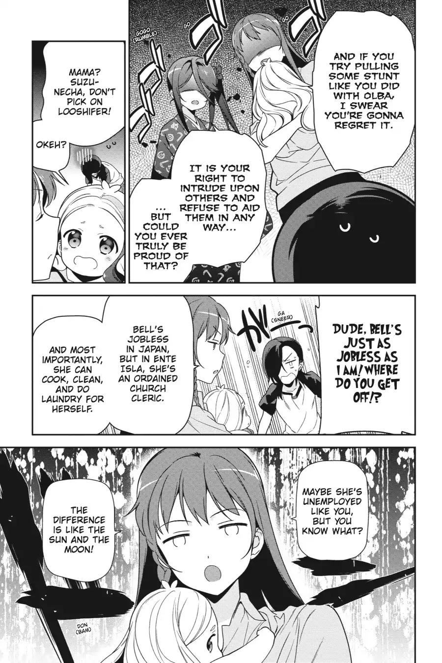 Hataraku Maou-sama! Chapter 39 page 23 - Chapter 39: The Devil Gets a Hot Work Tip