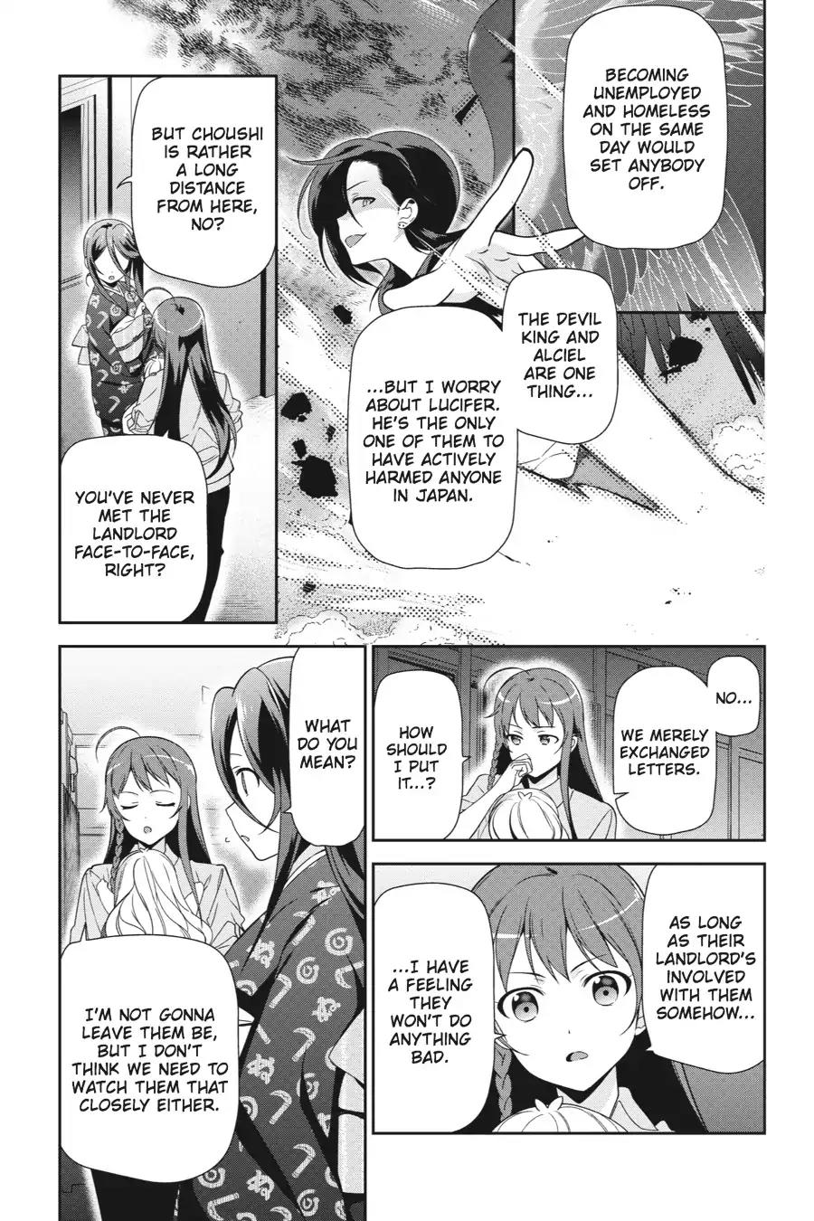 Hataraku Maou-sama! Chapter 39 page 25 - Chapter 39: The Devil Gets a Hot Work Tip