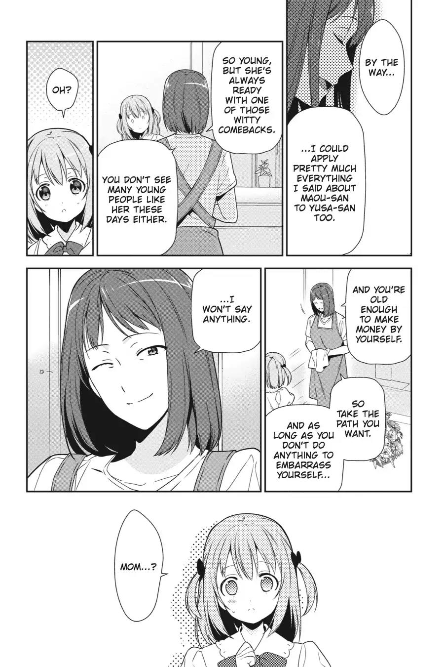 Hataraku Maou-sama! Chapter 39 page 34 - Chapter 39: The Devil Gets a Hot Work Tip