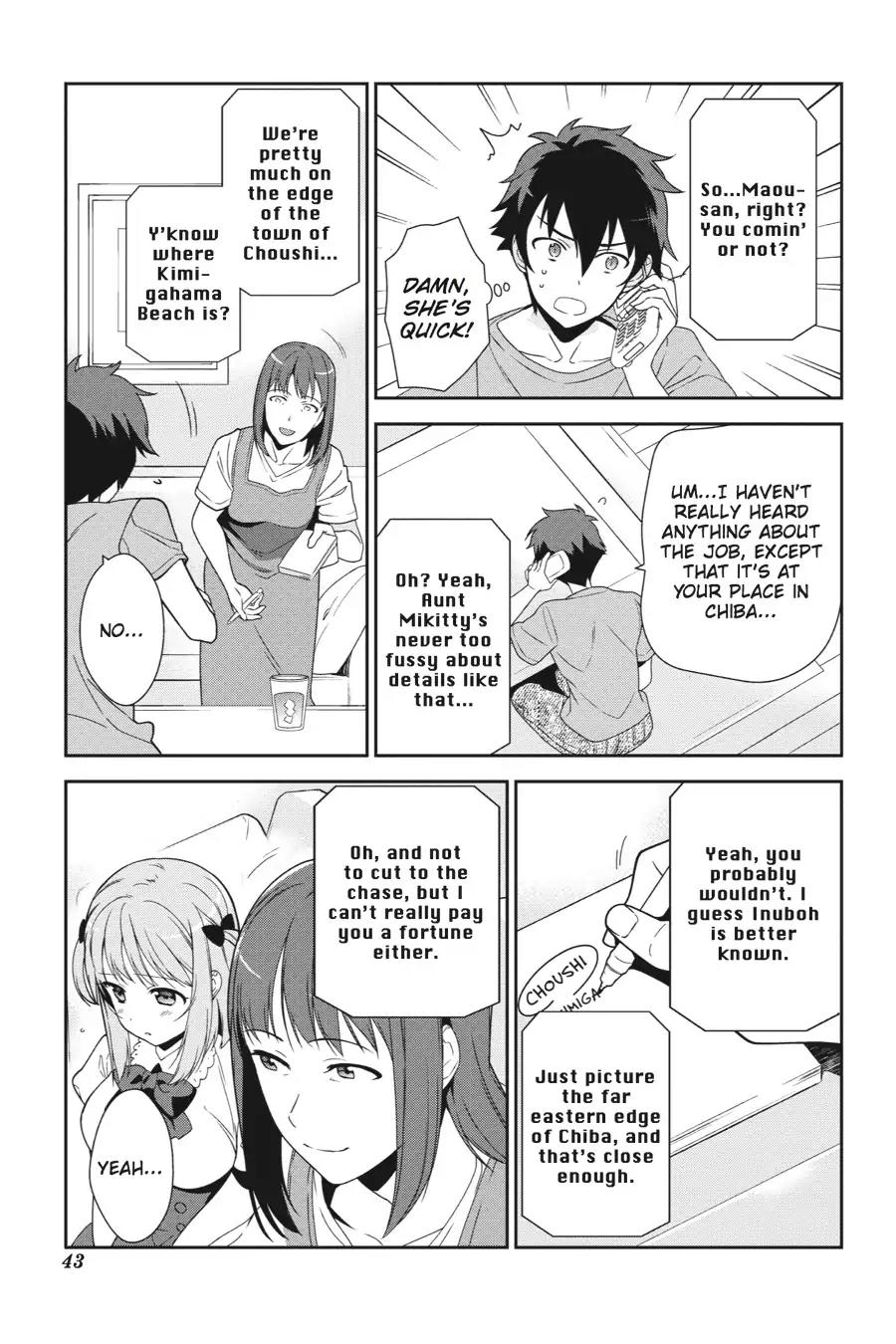 Hataraku Maou-sama! Chapter 39 page 9 - Chapter 39: The Devil Gets a Hot Work Tip