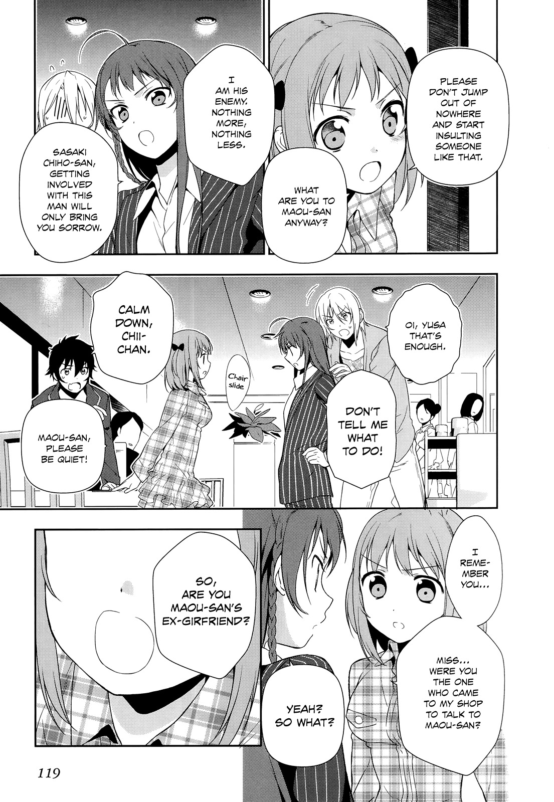 Hataraku Maou-sama! Chapter 4 page 11 - Chapter 4: The Demon Lord and the Hero's Entangled Paths