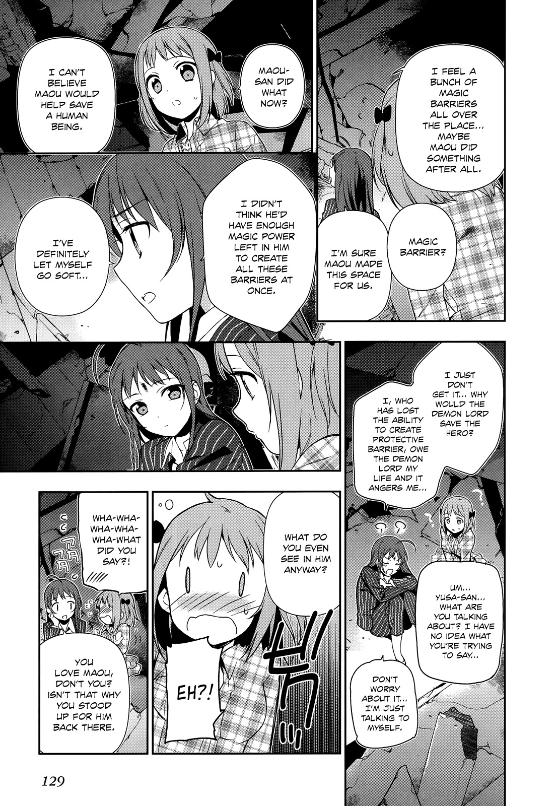Hataraku Maou-sama! Chapter 4 page 20 - Chapter 4: The Demon Lord and the Hero's Entangled Paths
