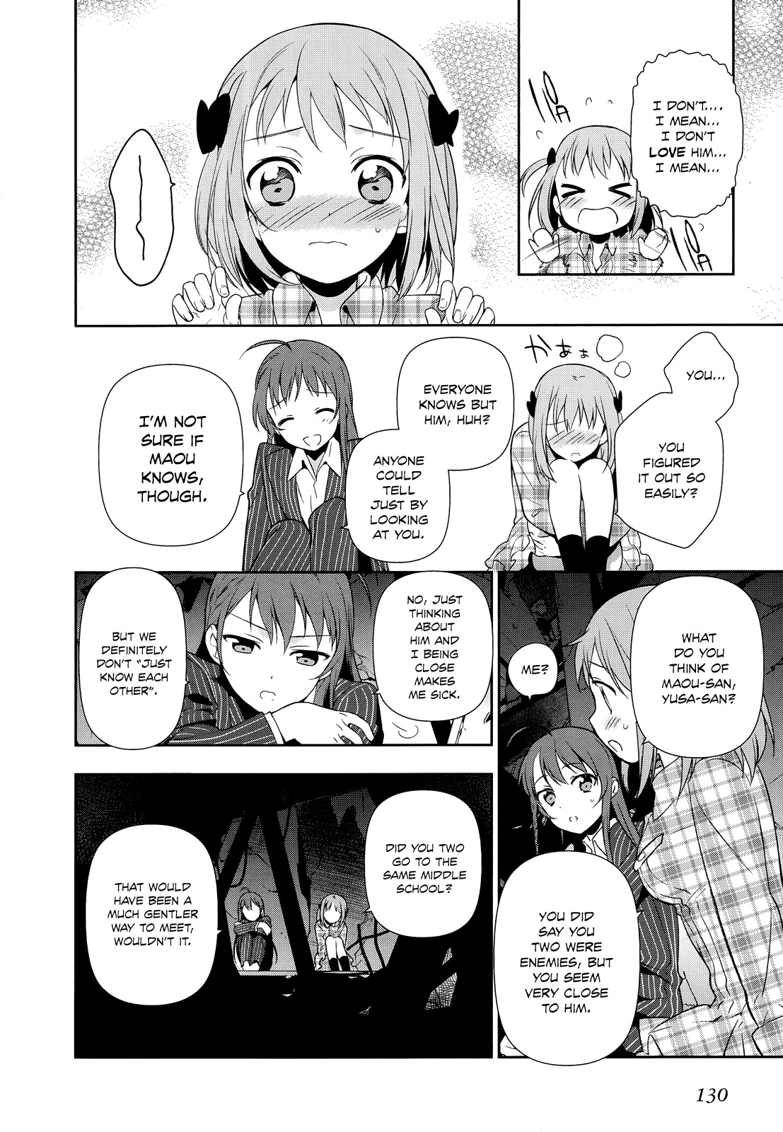 Hataraku Maou-sama! Chapter 4 page 21 - Chapter 4: The Demon Lord and the Hero's Entangled Paths
