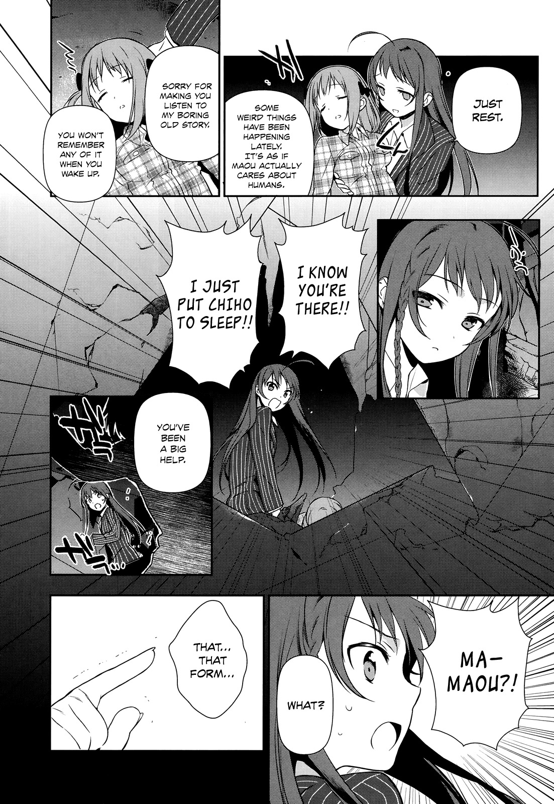Hataraku Maou-sama! Chapter 4 page 23 - Chapter 4: The Demon Lord and the Hero's Entangled Paths
