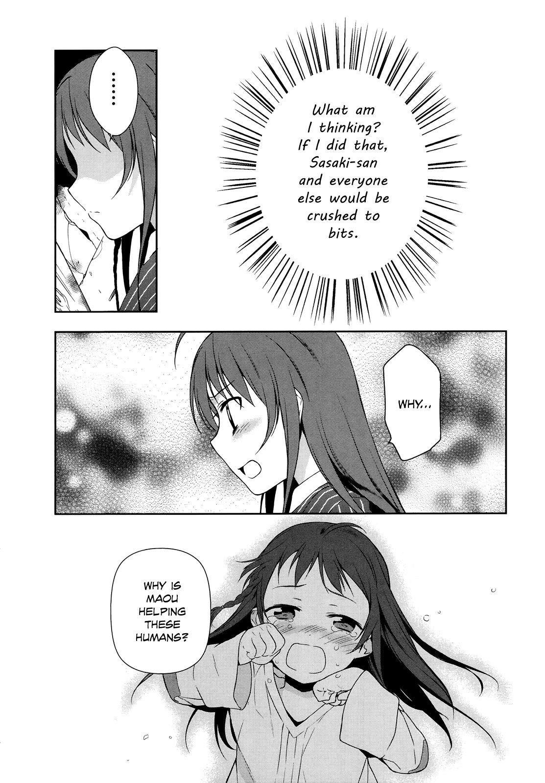Hataraku Maou-sama! Chapter 4 page 27 - Chapter 4: The Demon Lord and the Hero's Entangled Paths