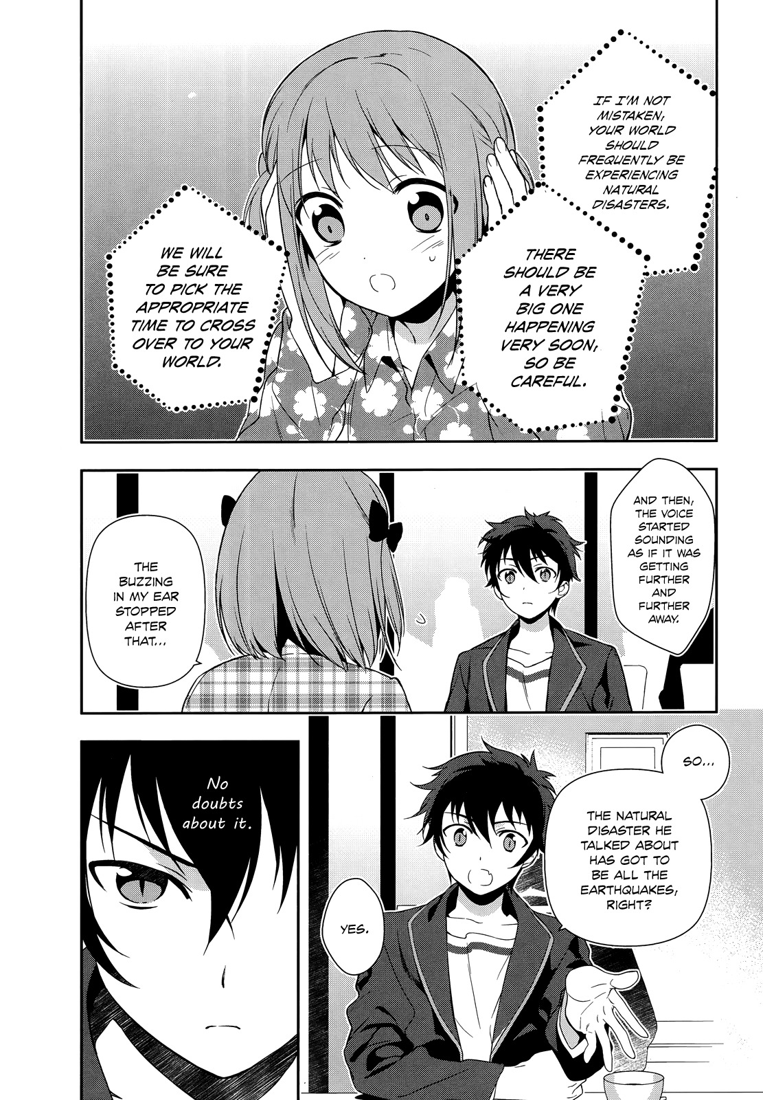 Hataraku Maou-sama! Chapter 4 page 4 - Chapter 4: The Demon Lord and the Hero's Entangled Paths