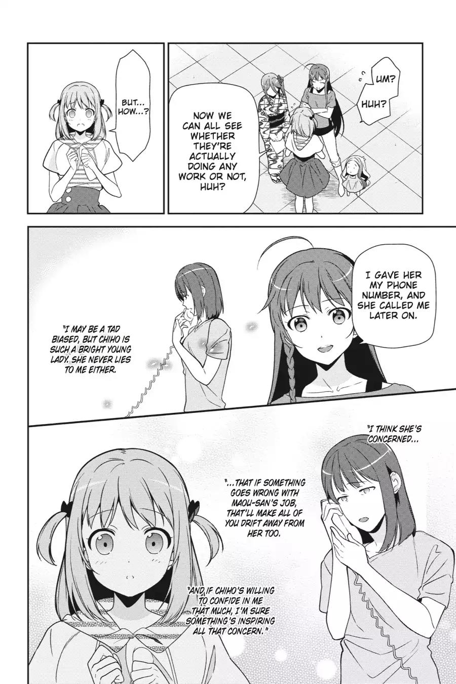 Hataraku Maou-sama! Chapter 40 page 16 - Chapter 40: The Devil Lands a New Job