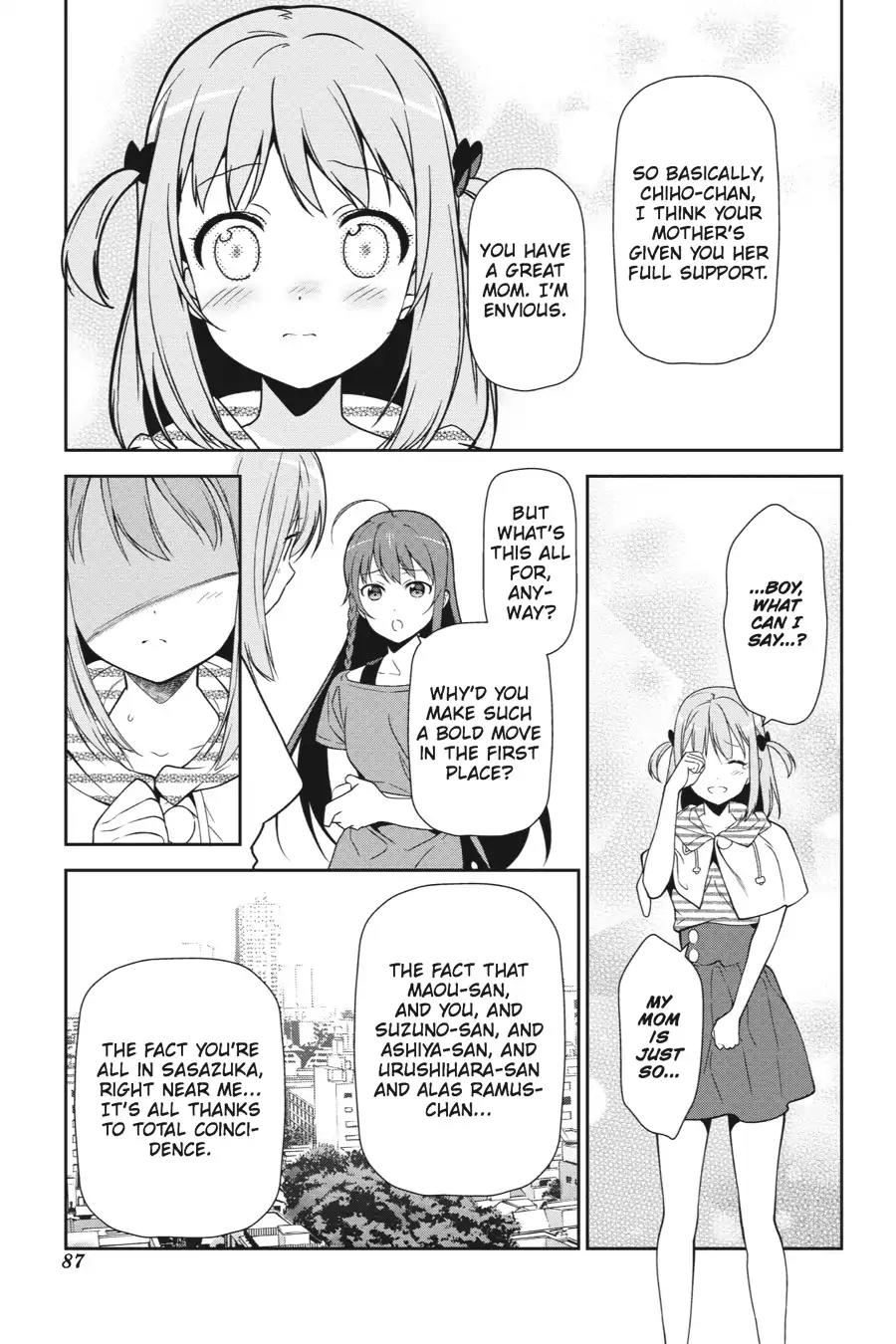 Hataraku Maou-sama! Chapter 40 page 17 - Chapter 40: The Devil Lands a New Job