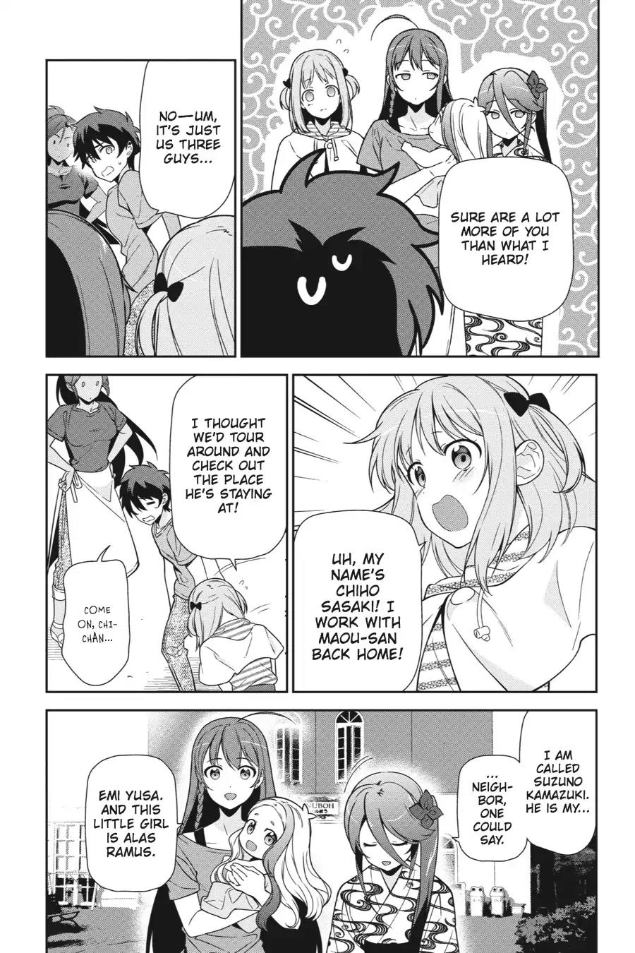 Hataraku Maou-sama! Chapter 40 page 25 - Chapter 40: The Devil Lands a New Job