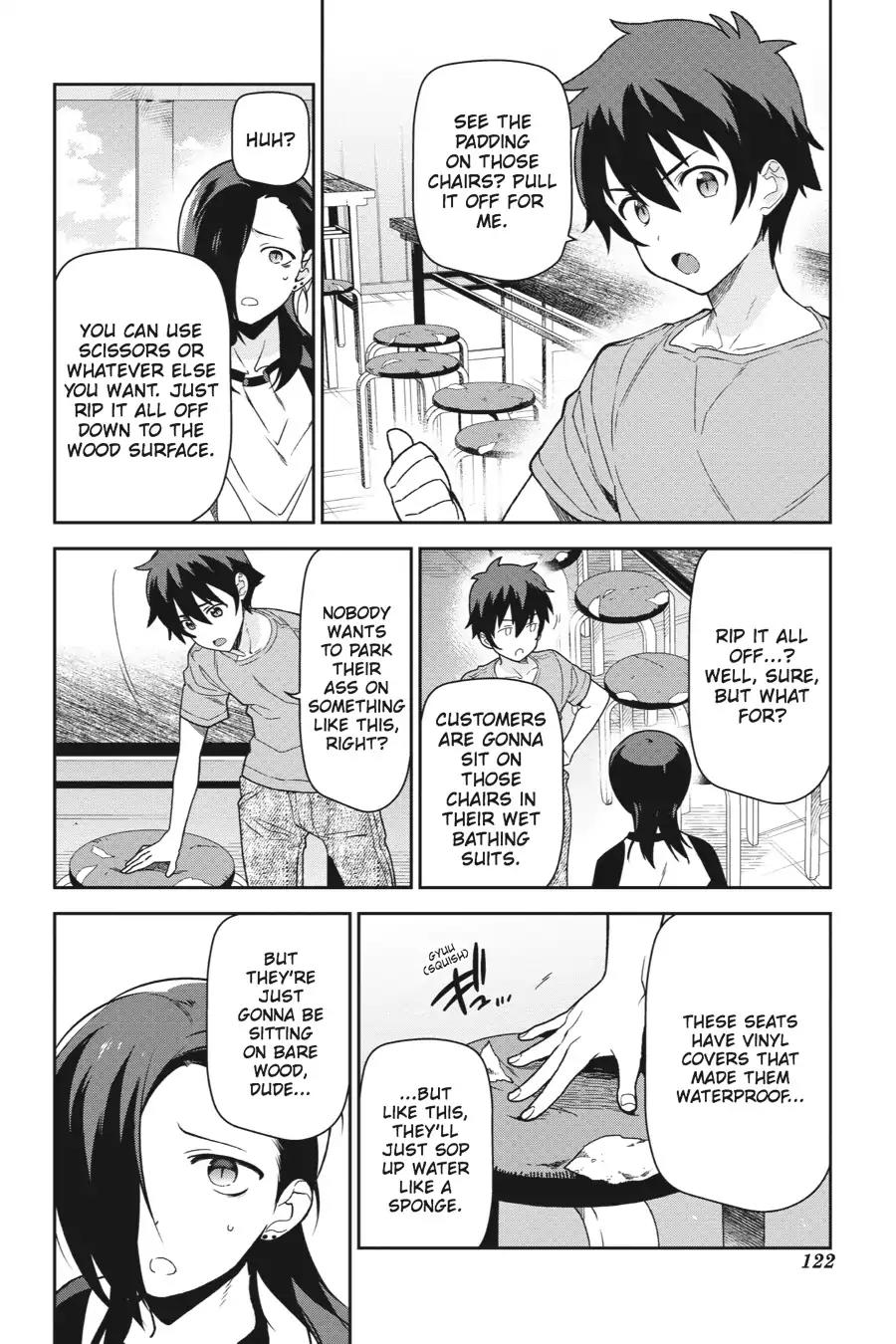 Hataraku Maou-sama! Chapter 41 page 10 - Chapter 41: The Devil Remodels a Seaside Snack Bar