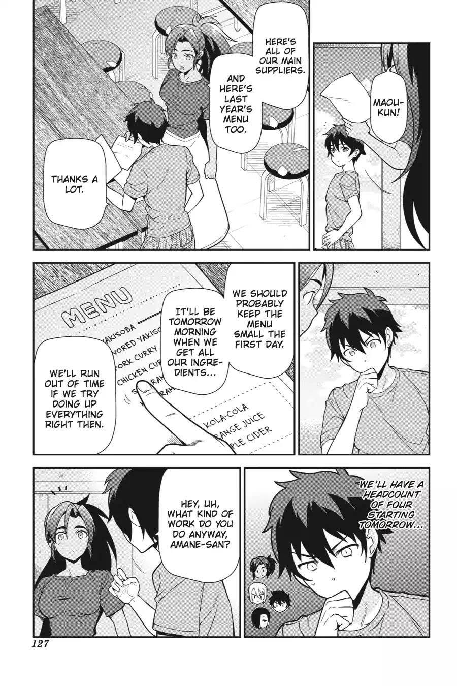 Hataraku Maou-sama! Chapter 41 page 15 - Chapter 41: The Devil Remodels a Seaside Snack Bar