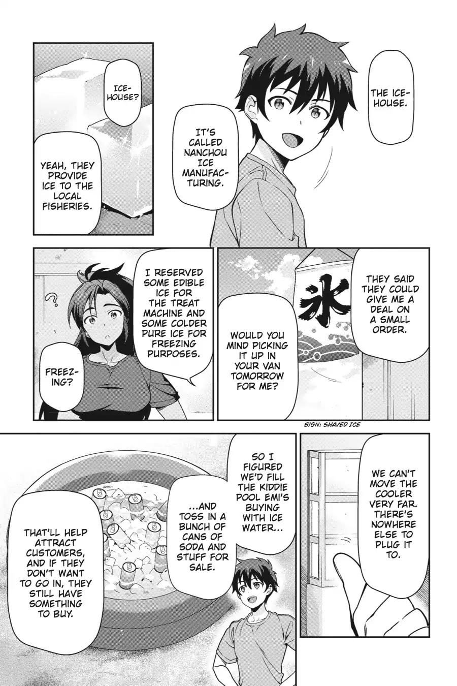 Hataraku Maou-sama! Chapter 41 page 23 - Chapter 41: The Devil Remodels a Seaside Snack Bar