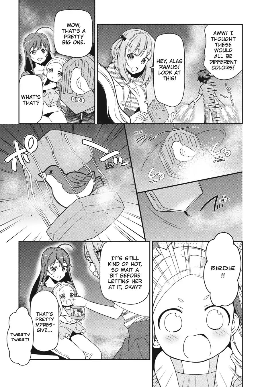 Hataraku Maou-sama! Chapter 42 page 5 - Chapter 42: The Devil Runs Into Something a Tad Unexpected on Kimigahama Beach