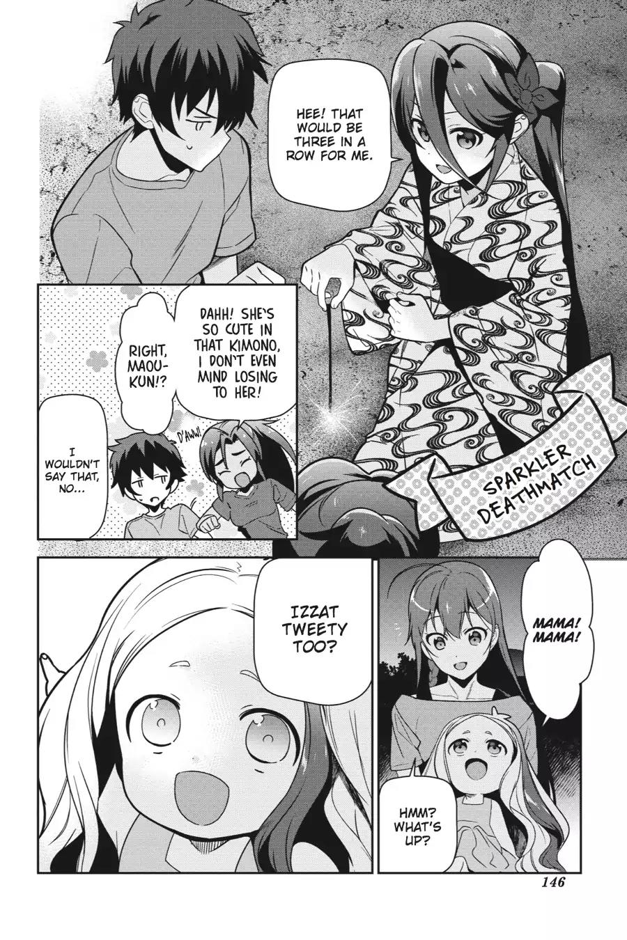 Hataraku Maou-sama! Chapter 42 page 6 - Chapter 42: The Devil Runs Into Something a Tad Unexpected on Kimigahama Beach