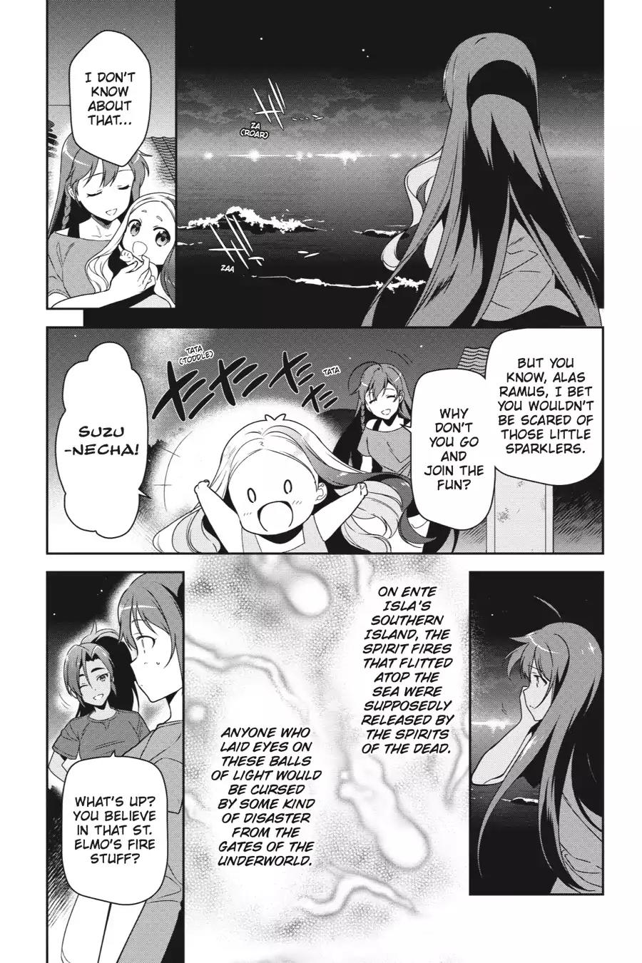 Hataraku Maou-sama! Chapter 42 page 7 - Chapter 42: The Devil Runs Into Something a Tad Unexpected on Kimigahama Beach