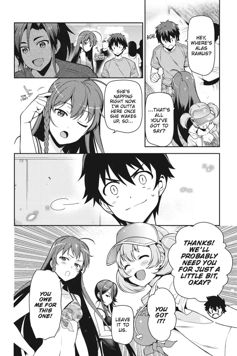 Hataraku Maou-sama! Chapter 43 page 15 - Chapter 43: The Hero Lands a Telling Blow at the Beach House