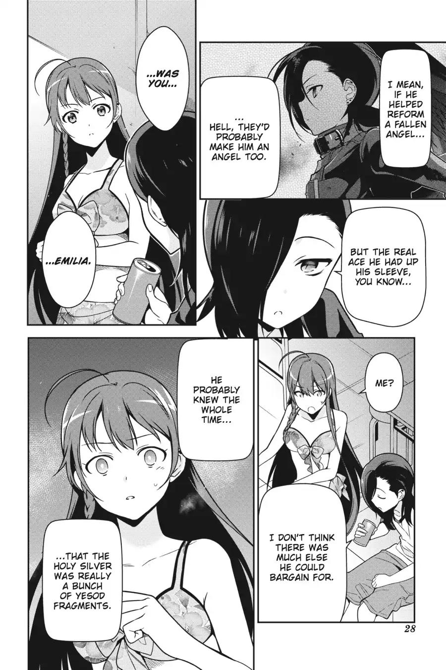 Hataraku Maou-sama! Chapter 43 page 29 - Chapter 43: The Hero Lands a Telling Blow at the Beach House