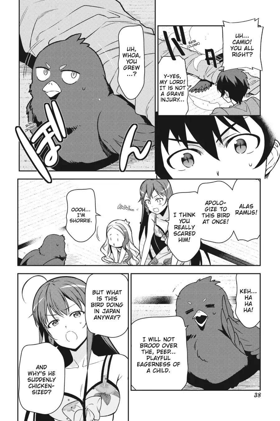 Hataraku Maou-sama! Chapter 43 page 39 - Chapter 43: The Hero Lands a Telling Blow at the Beach House