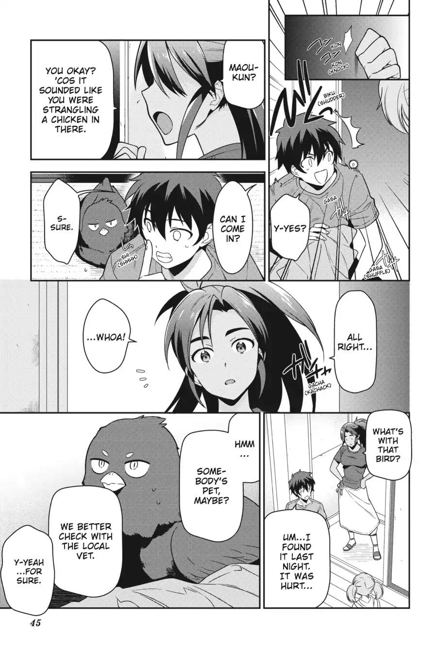 Hataraku Maou-sama! Chapter 43 page 46 - Chapter 43: The Hero Lands a Telling Blow at the Beach House