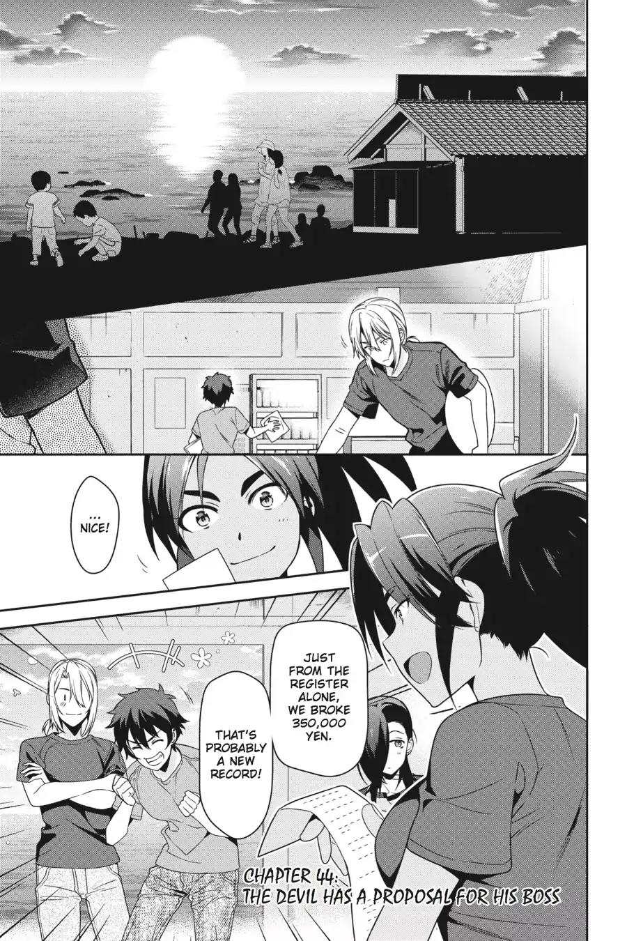 Hataraku Maou-sama! Chapter 44 page 1 - Chapter 44: The Devil Has a Proposal for His Boss