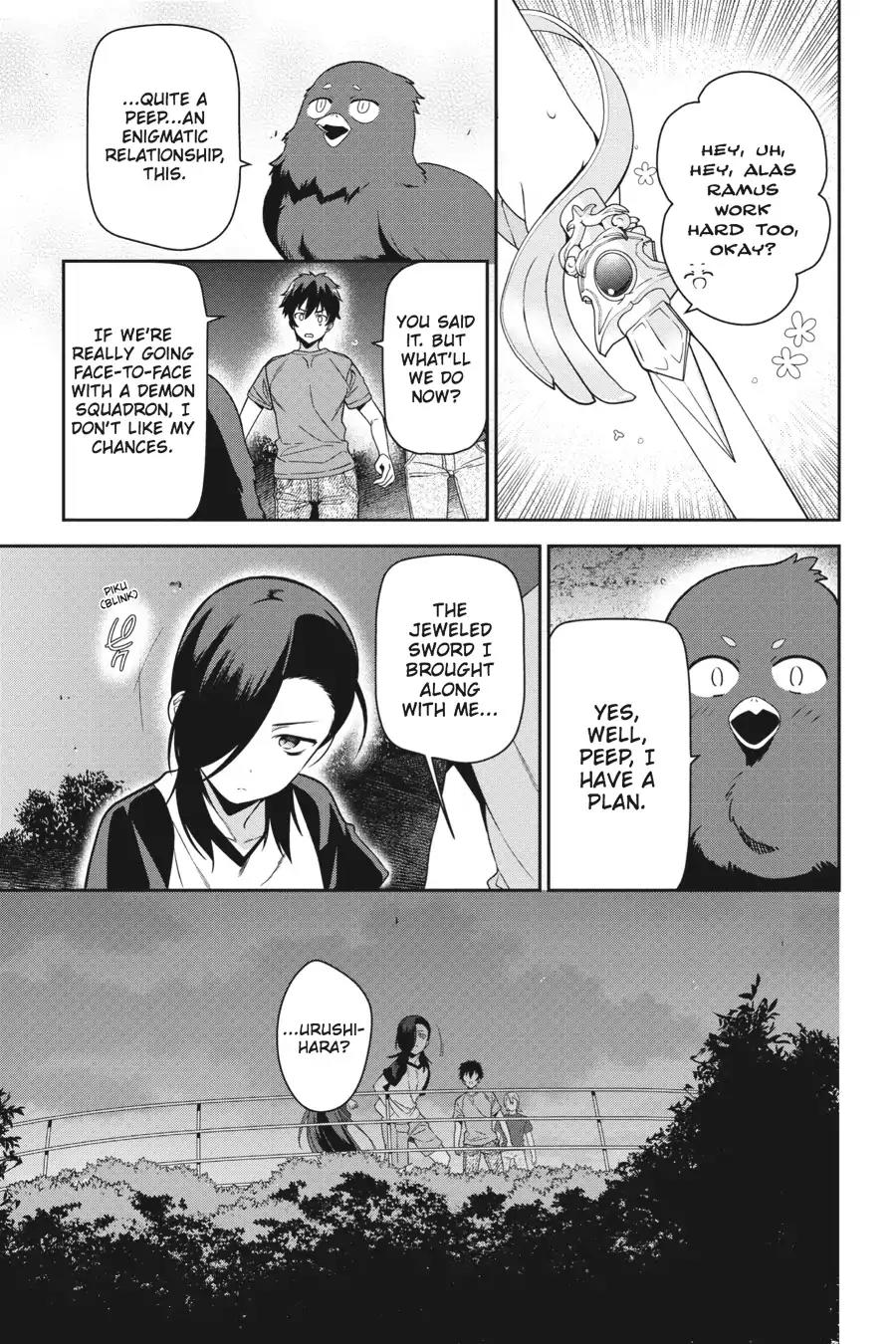 Hataraku Maou-sama! Chapter 44 page 17 - Chapter 44: The Devil Has a Proposal for His Boss