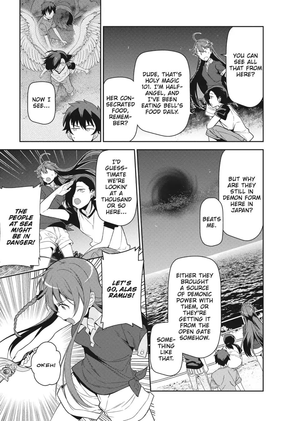 Hataraku Maou-sama! Chapter 44 page 19 - Chapter 44: The Devil Has a Proposal for His Boss