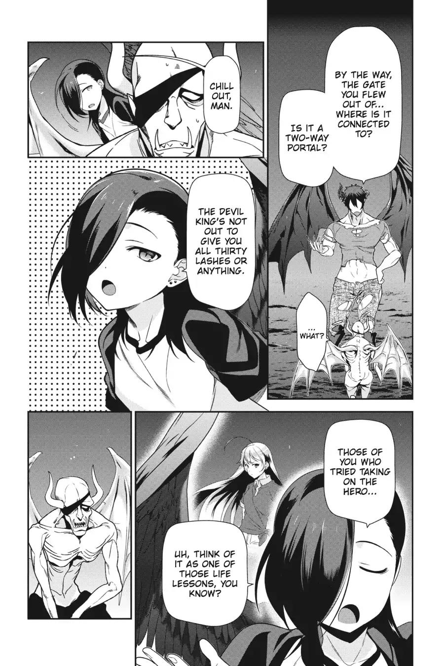 Hataraku Maou-sama! Chapter 45 page 20 - Chapter 45: The Devil Throws His Weight Around a Little