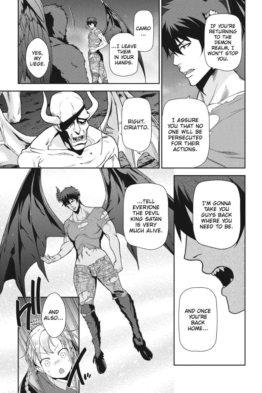 Hataraku Maou-sama! Chapter 45 page 21 - Chapter 45: The Devil Throws His Weight Around a Little