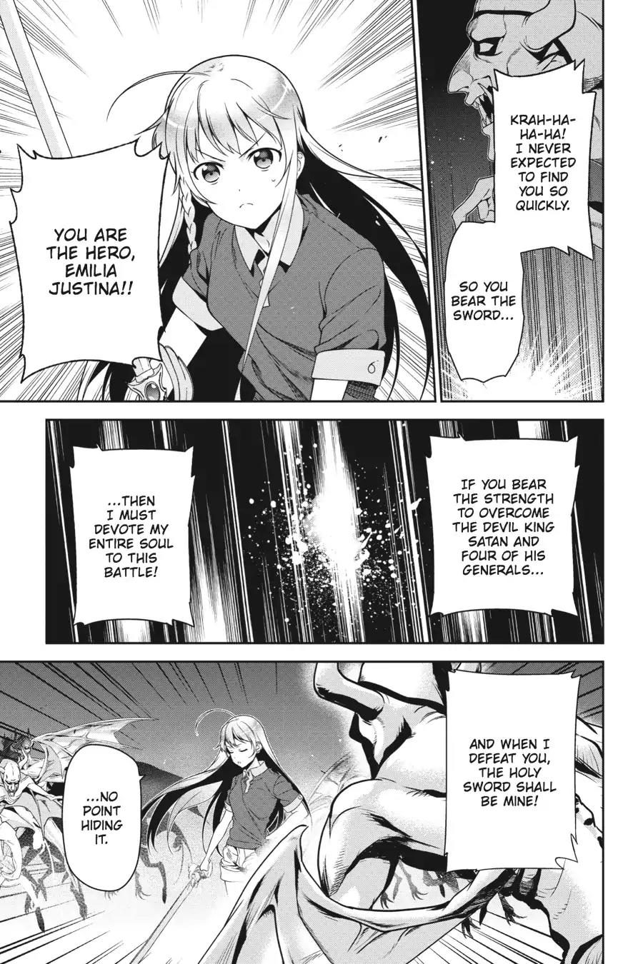 Hataraku Maou-sama! Chapter 45 page 5 - Chapter 45: The Devil Throws His Weight Around a Little