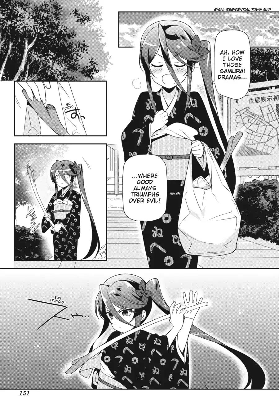 Hataraku Maou-sama! Chapter 46.5 page 5 - Vol.9 Chapter X: The Cleric Becomes a Samurai-Drama Ronin