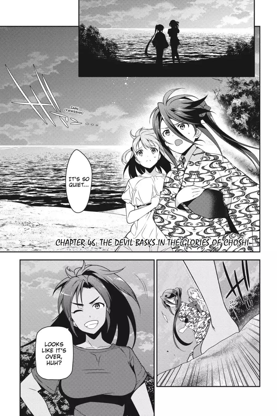 Hataraku Maou-sama! Chapter 46 page 1 - Chapter 46: The Devil Basks in the Glories of Choshi