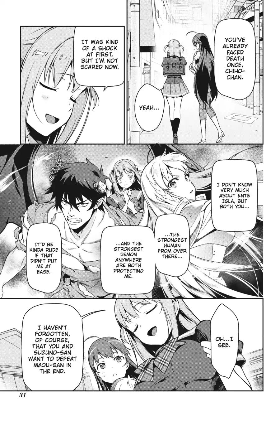 Hataraku Maou-sama! Chapter 47 page 32 - Chapter 47: The Devil Demands a Rather Expensive Purchase