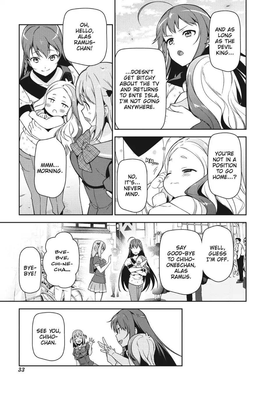 Hataraku Maou-sama! Chapter 47 page 34 - Chapter 47: The Devil Demands a Rather Expensive Purchase