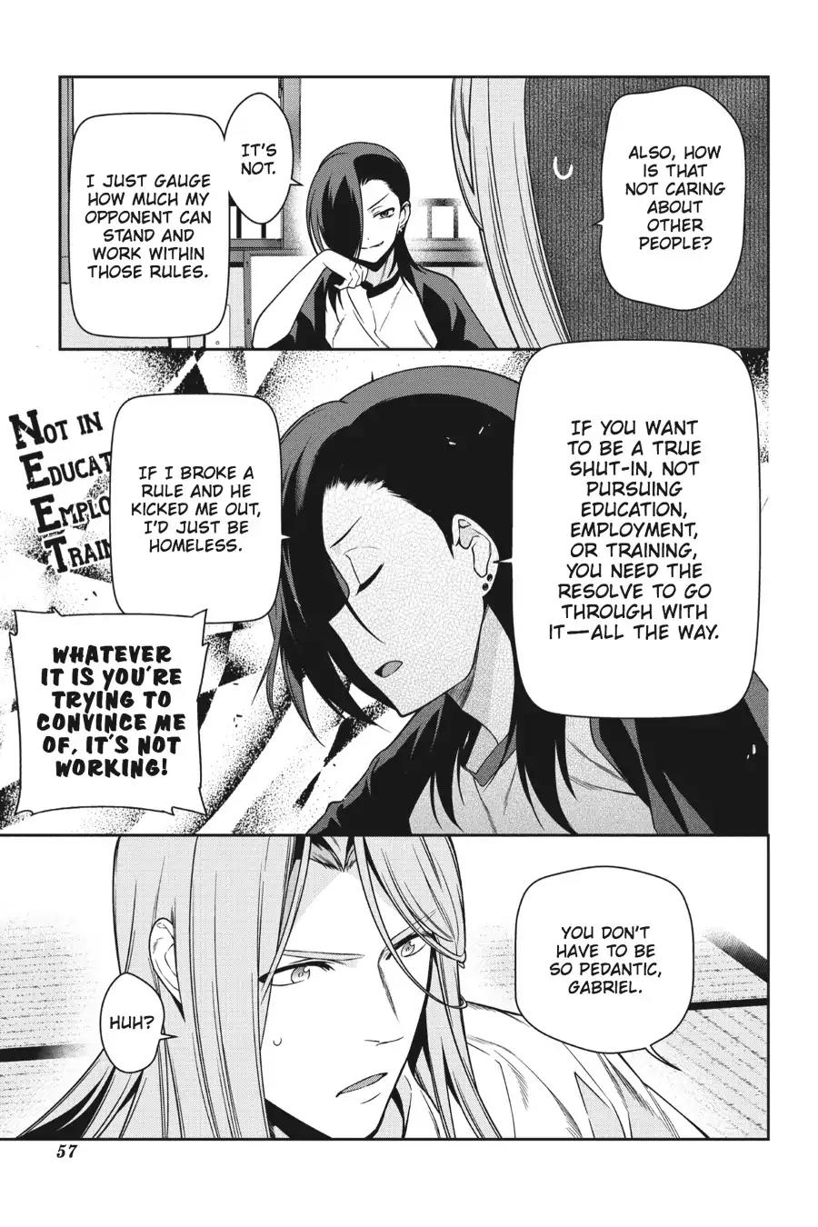 Hataraku Maou-sama! Chapter 48 page 11 - Chapter 48: The Hero Makes Her Own Key Ring