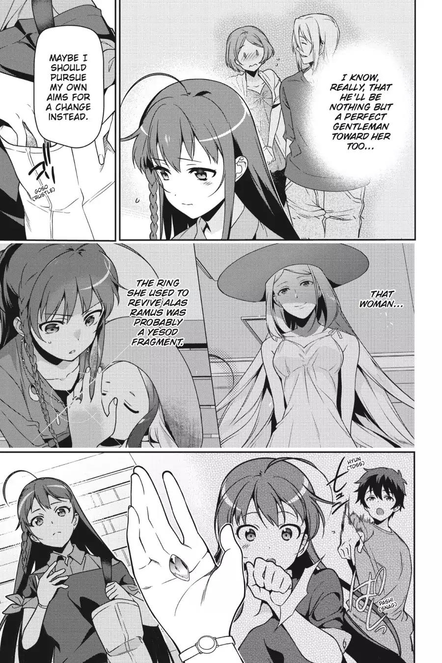 Hataraku Maou-sama! Chapter 48 page 27 - Chapter 48: The Hero Makes Her Own Key Ring