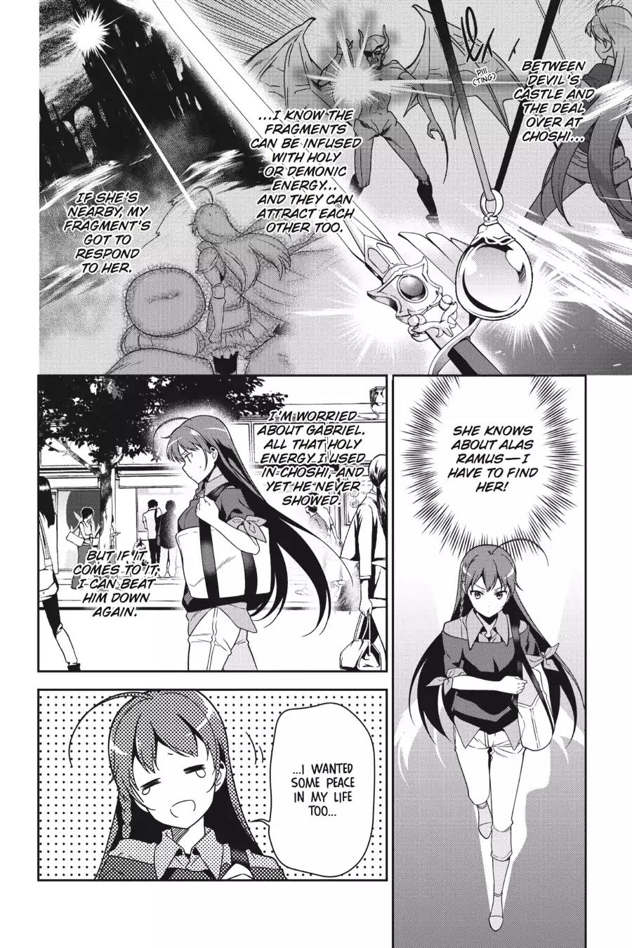 Hataraku Maou-sama! Chapter 48 page 28 - Chapter 48: The Hero Makes Her Own Key Ring