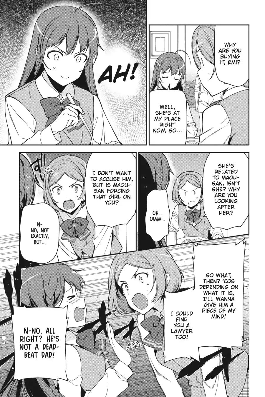 Hataraku Maou-sama! Chapter 49.6 page 13 - Vol.10 Chapter X: The Devil and the Hero Buy a Children's Futon (Part 1)