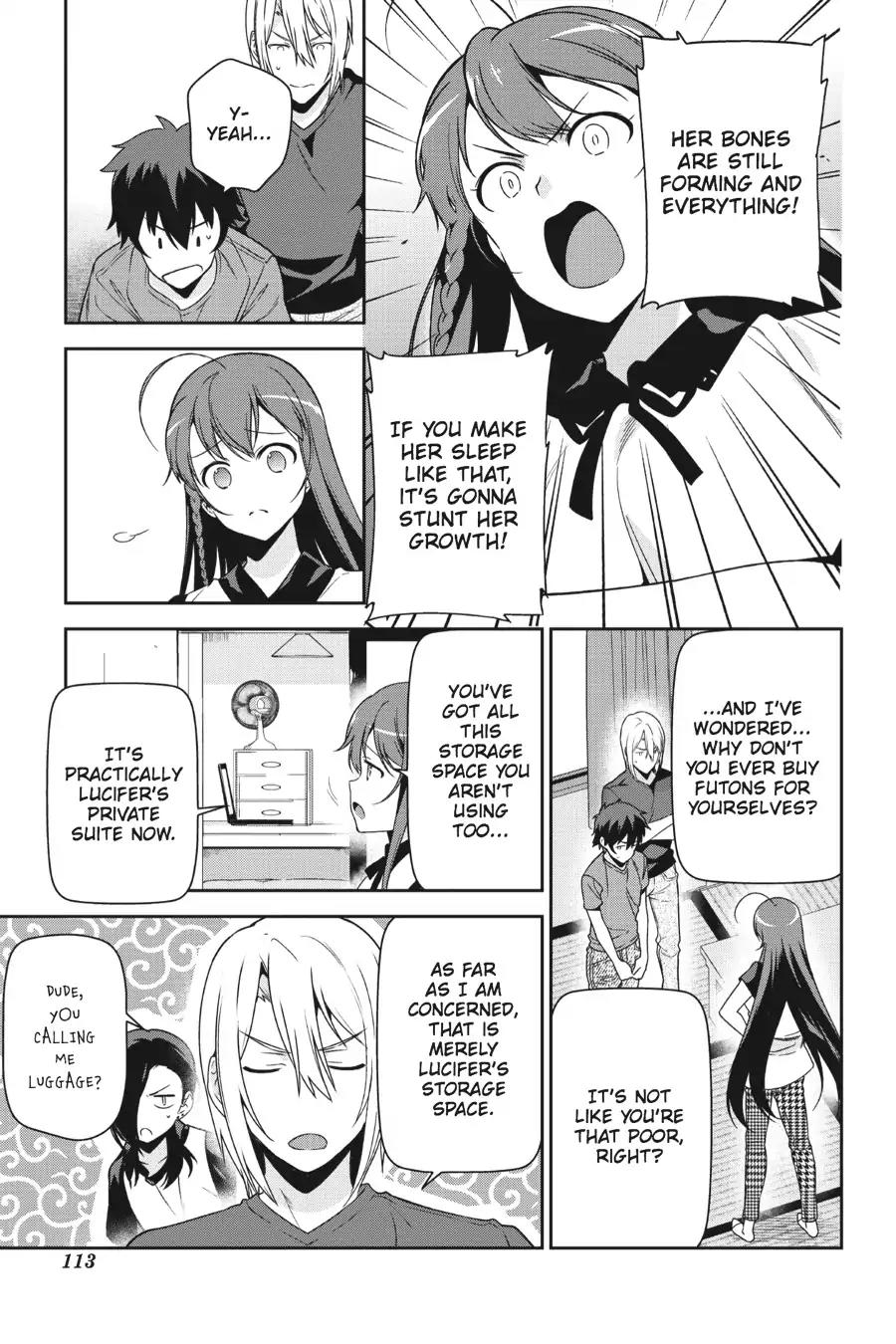 Hataraku Maou-sama! Chapter 49.6 page 5 - Vol.10 Chapter X: The Devil and the Hero Buy a Children's Futon (Part 1)