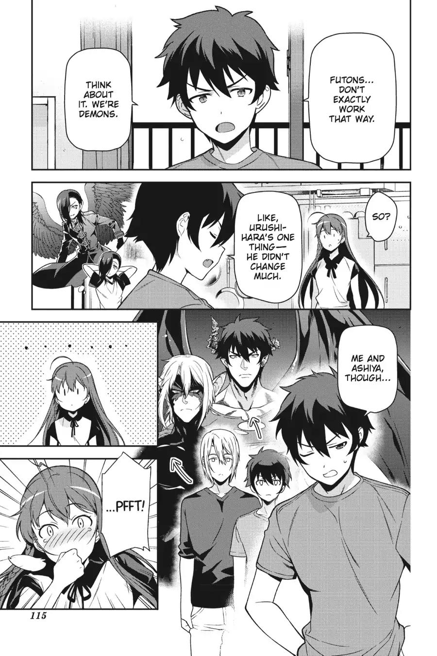 Hataraku Maou-sama! Chapter 49.6 page 7 - Vol.10 Chapter X: The Devil and the Hero Buy a Children's Futon (Part 1)