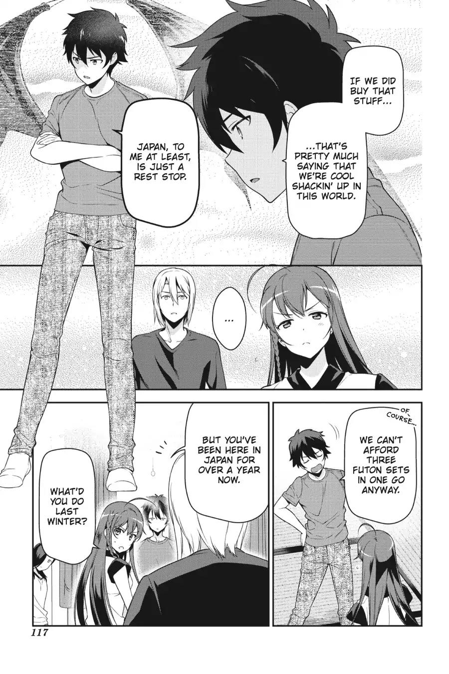 Hataraku Maou-sama! Chapter 49.6 page 9 - Vol.10 Chapter X: The Devil and the Hero Buy a Children's Futon (Part 1)